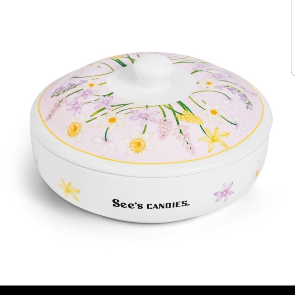 Sweet Blossoms Candy Dish